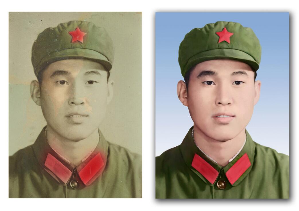 沙河口破损照片修复-18